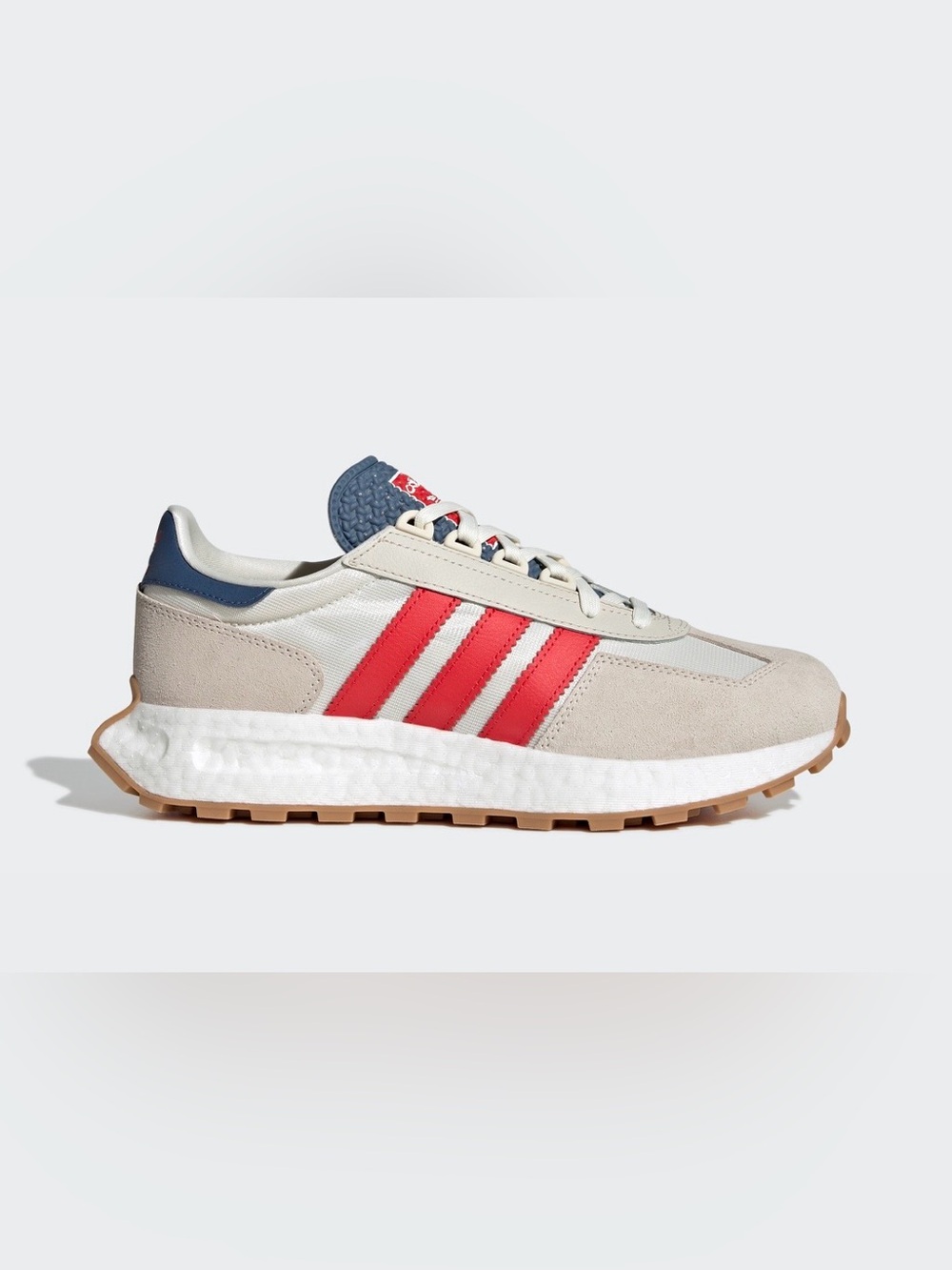 adidas Originals Retropy E5 Shoes Sneakers Off White Vivid Red Size 11